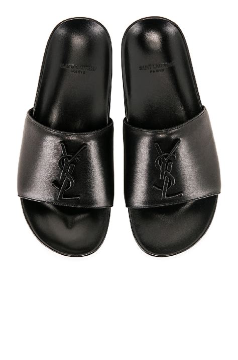 ysl brooch slides|Saint Laurent Slides For Women .